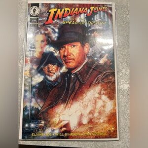 Indiana jones and the spear of destiny mint condition comic book